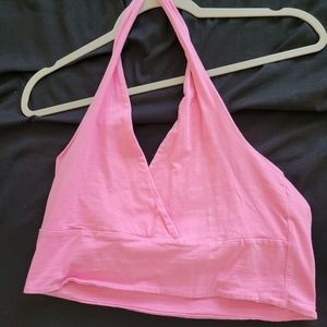 Cotton On Pink Halter Top
